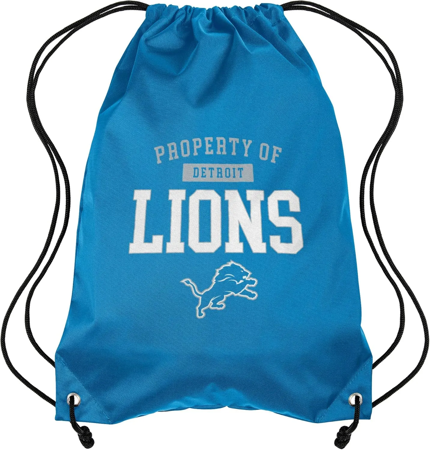FOCO Detroit Lions NFL Property Of Drawstring Backpack