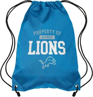 FOCO Detroit Lions NFL Property Of Drawstring Backpack