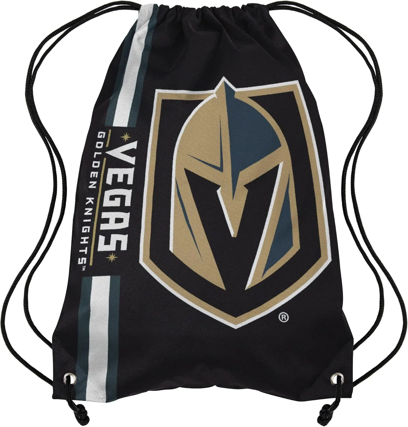 FOCO Las Vegas Golden Knights Big Logo Drawstring Backpack
