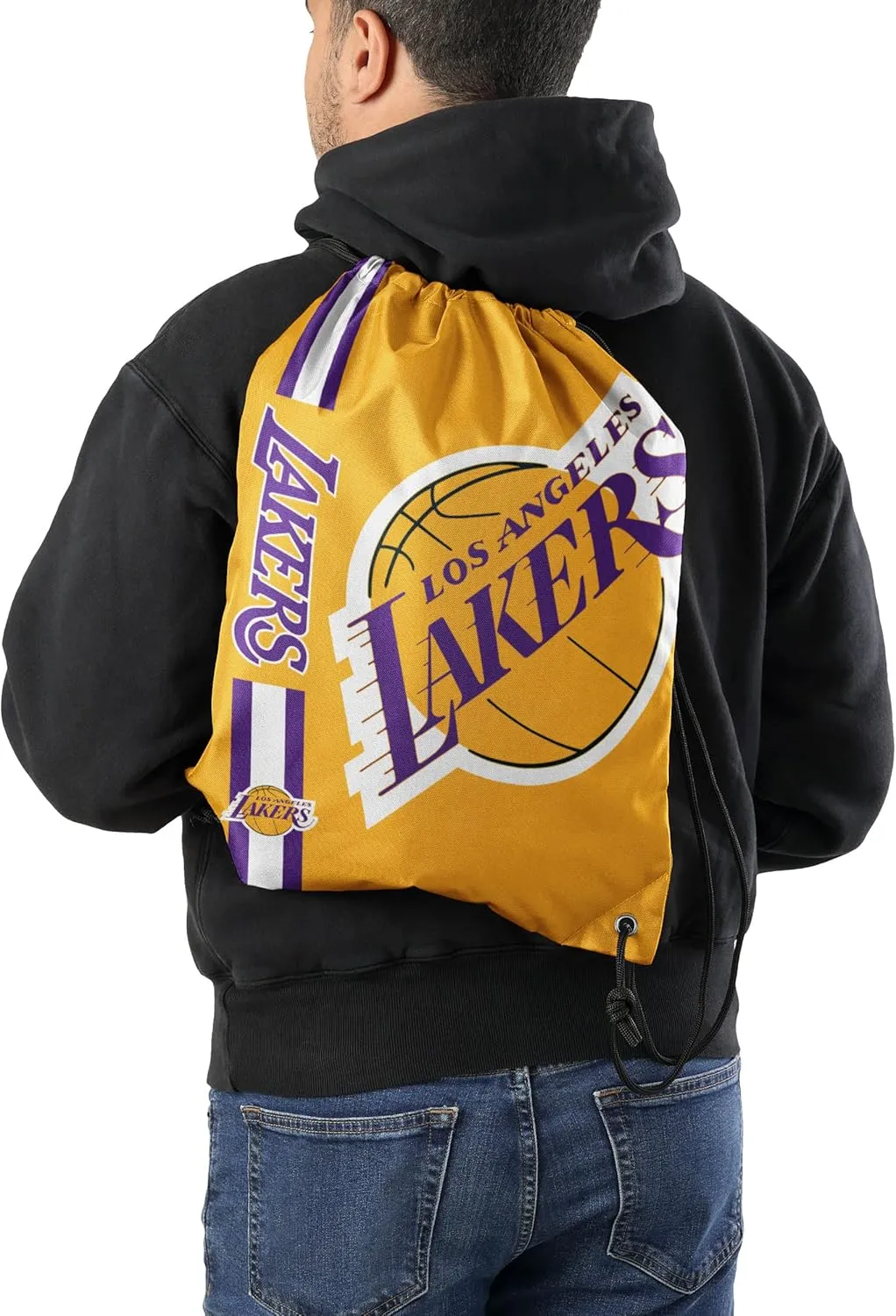 FOCO NBA Big Logo Drawstring Backpack