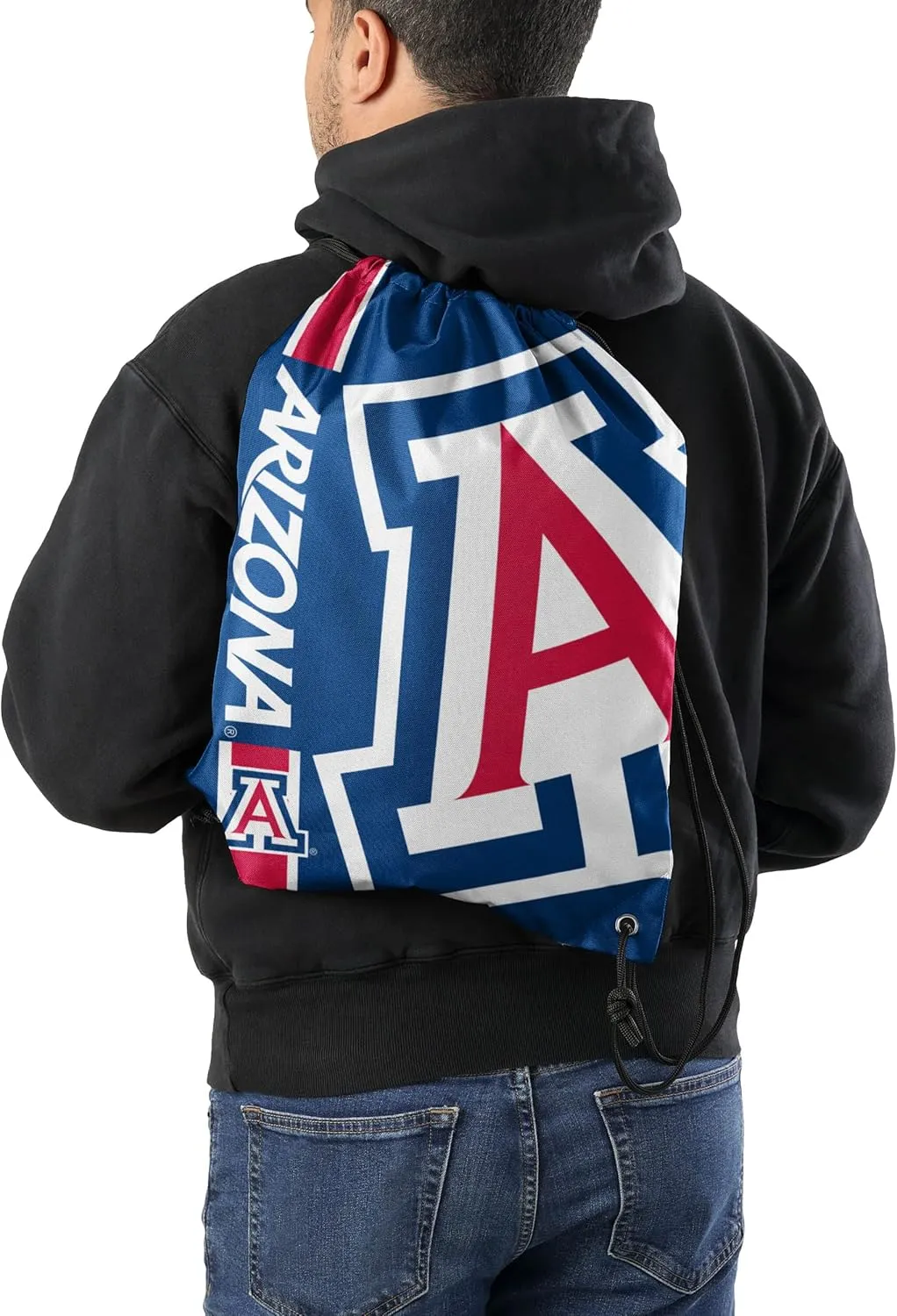 FOCO NCAA College Team Logo Drawstring Bag Backpack