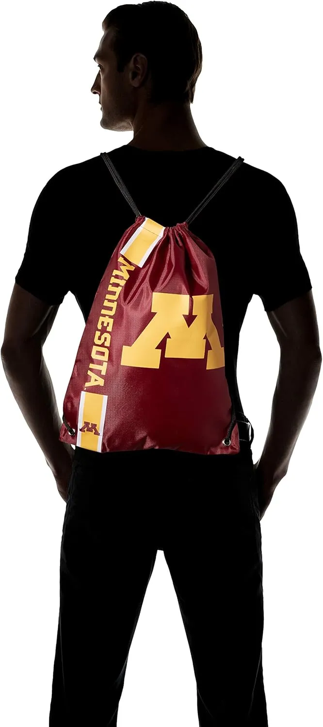 FOCO NCAA College Team Logo Drawstring Bag Backpack