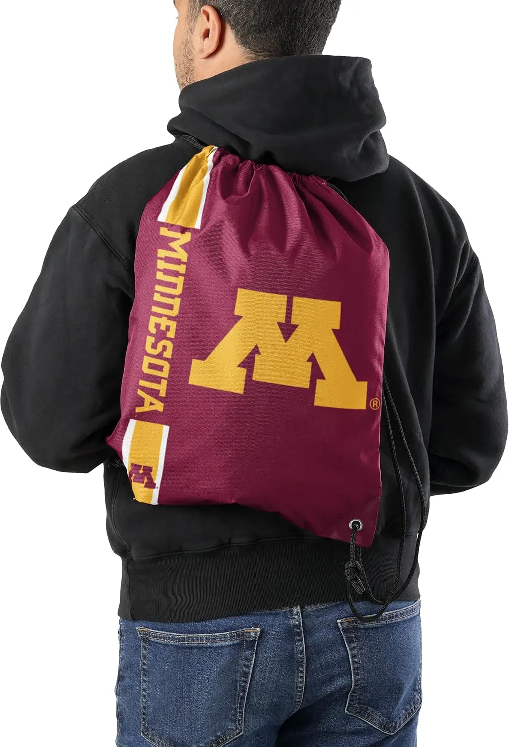 FOCO NCAA College Team Logo Drawstring Bag Backpack