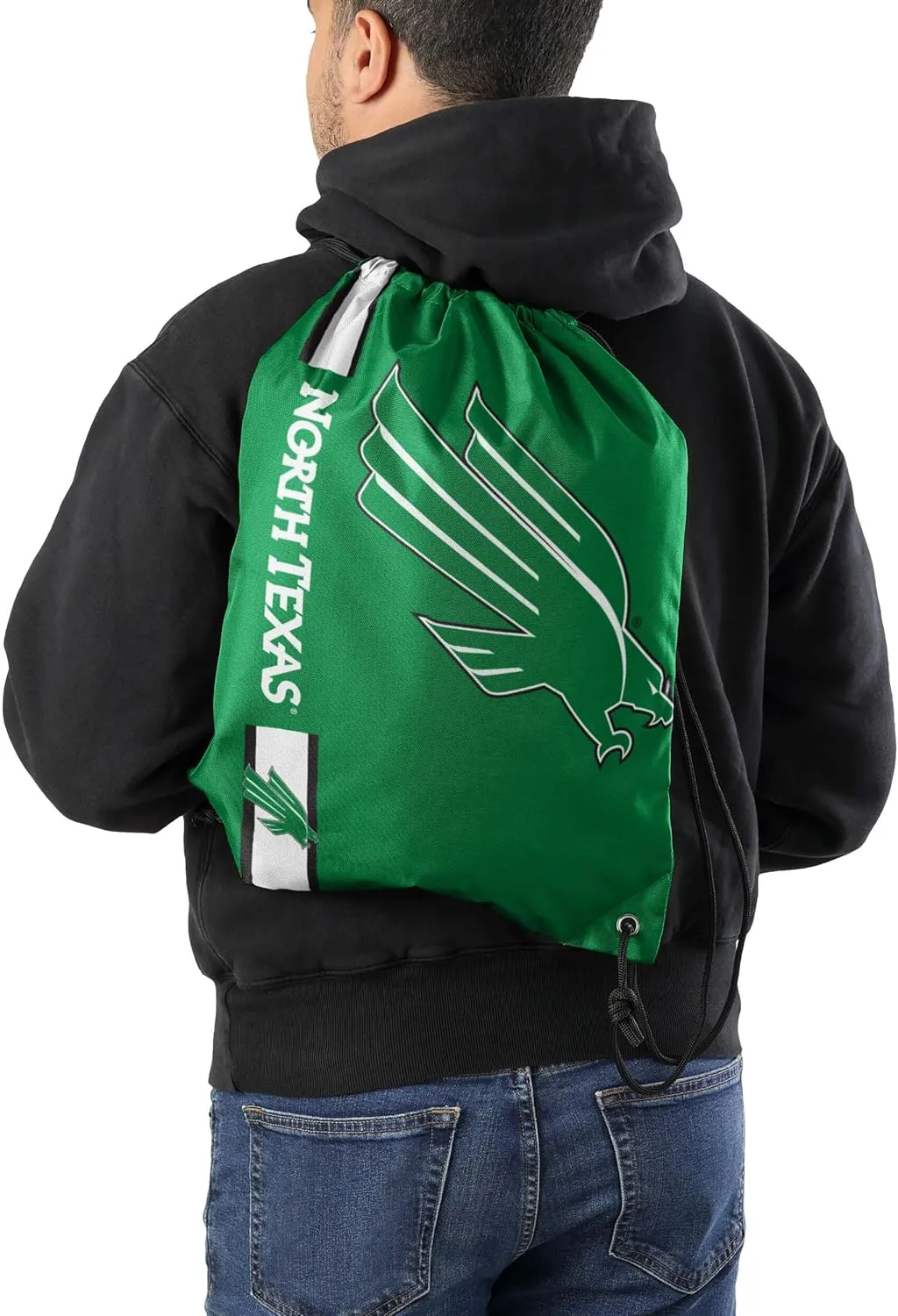 FOCO NCAA College Team Logo Drawstring Bag Backpack