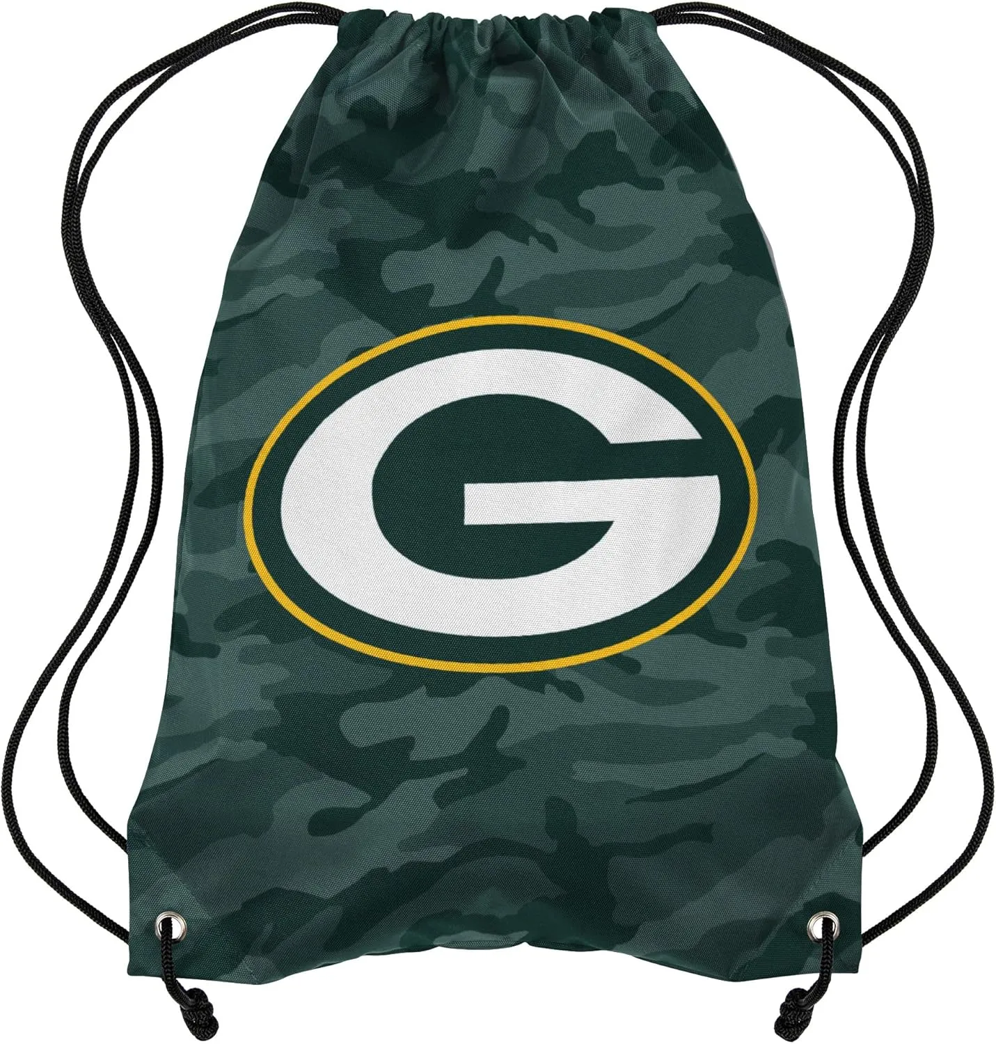 FOCO NFL Unisex-Adult NFL Team Logo Travel Gym Bag Drawstring Backpack