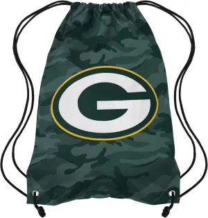 FOCO NFL Unisex-Adult NFL Team Logo Travel Gym Bag Drawstring Backpack