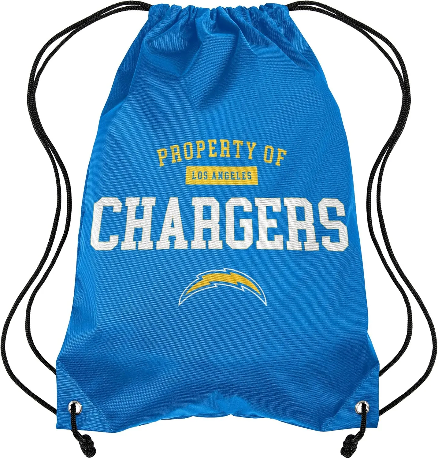 FOCO NFL Unisex-Adult NFL Team Logo Travel Gym Bag Drawstring Backpack