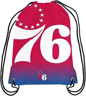 FOCO Philadelphia 76ers NBA Gradient Drawstring Backpack