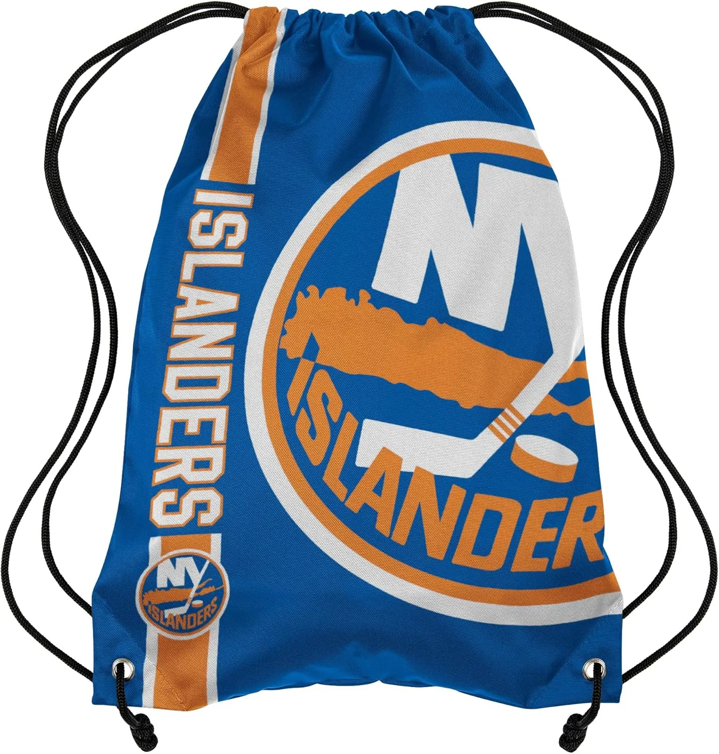 FOCO unisex adult BIG LOGO DRAWSTRING BACKPACK, Team Color, One Size US