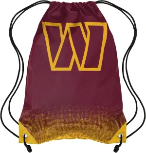FOCO unisex adult NFL Gradient Drawstring Backpack Bag, Gradient