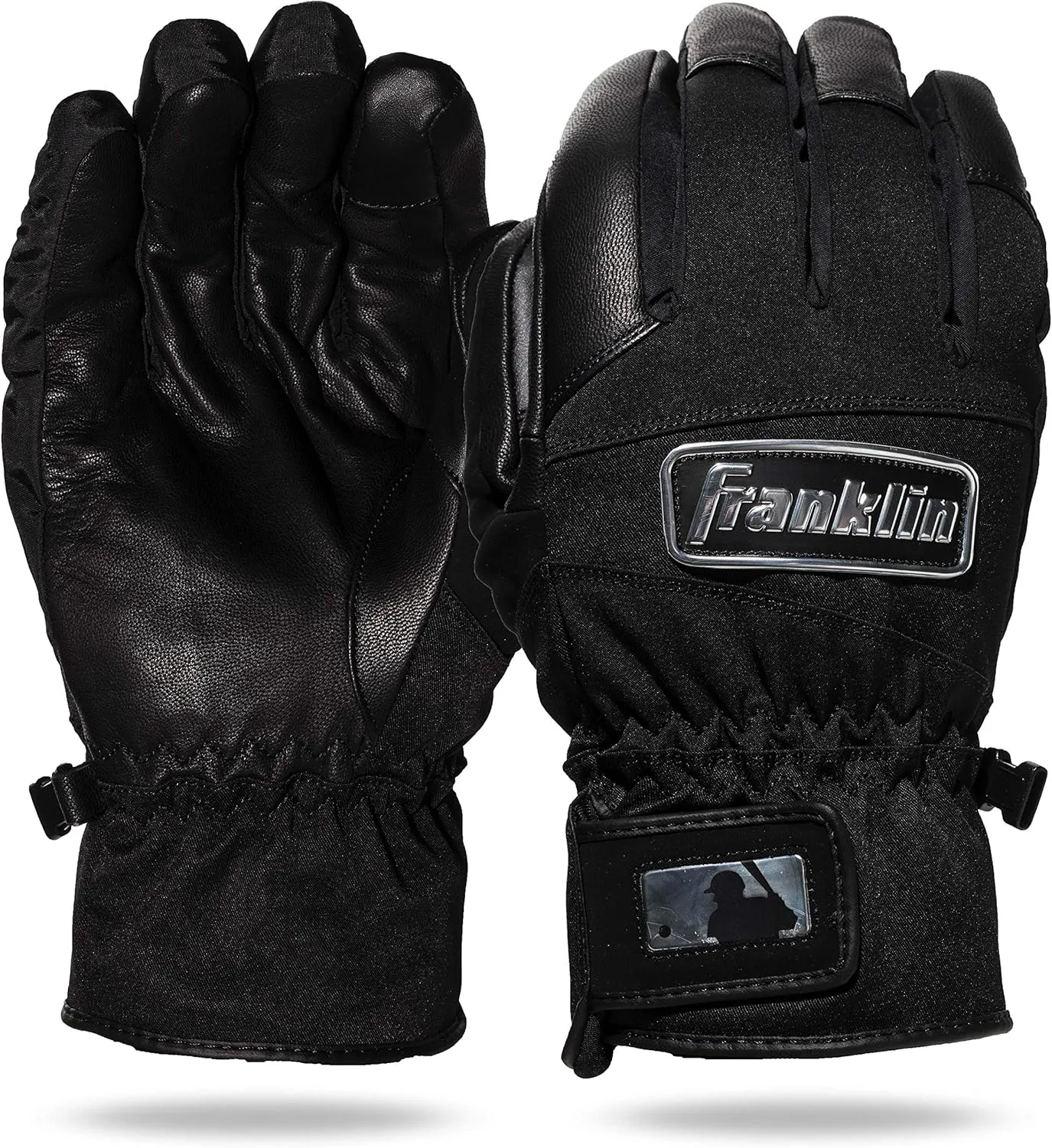 Franklin Sports Coldmax Outdoor Gloves - Water-Repellent & Wind-Resistant Snow Gloves - Perfect for Coaches, Umpires, Shoveling and Other Outside Activities
