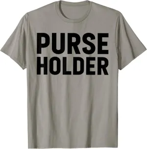 Funny Social Media Husband Humor Cute Purse Holder Hold Bag T-Shirt