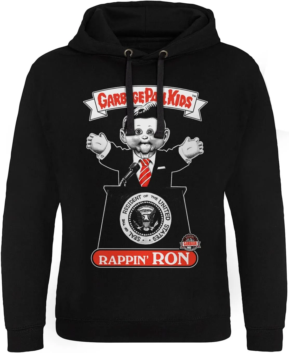 Garbage Pail Kids Officially Licensed Rappin' Ron Epic Hoodie