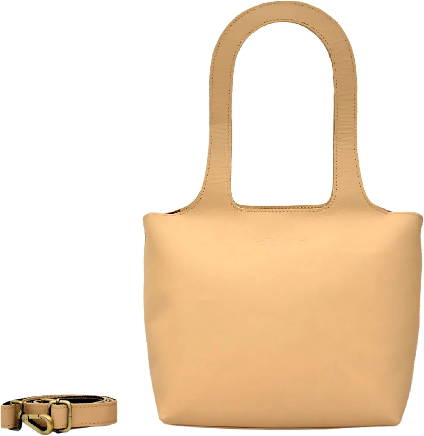 Genuine Leather Tote Bag for Women Stylish Handbag with Inner Pockets Perfect for Work, Travel & Everyday