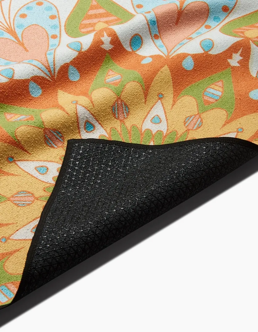 Geometry Yoga Towel Mindful Mandalas