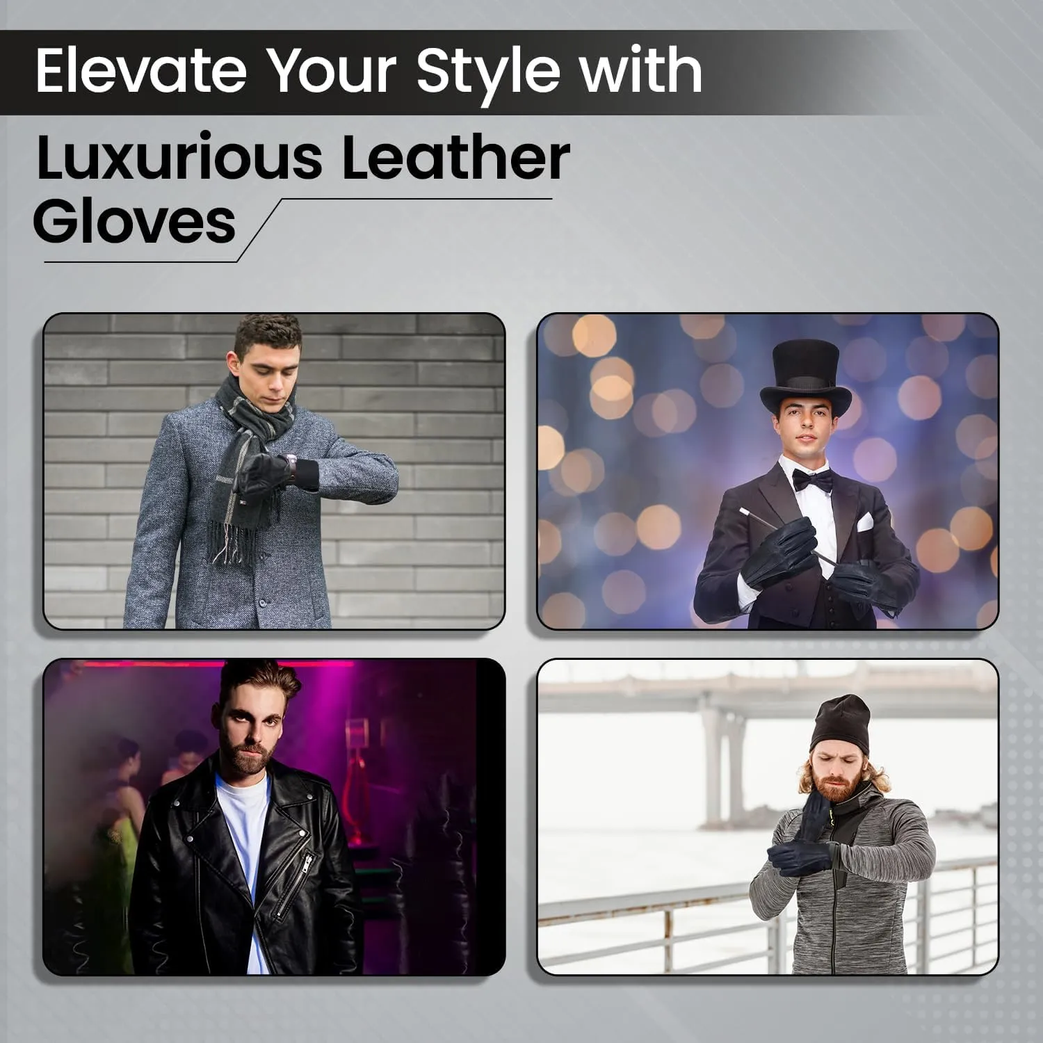 Glamtron Medieval Renaissance Gloves Pure Lambskin Leather Cosplay Gauntlet Gloves Long Arm Cuff, Small, Black