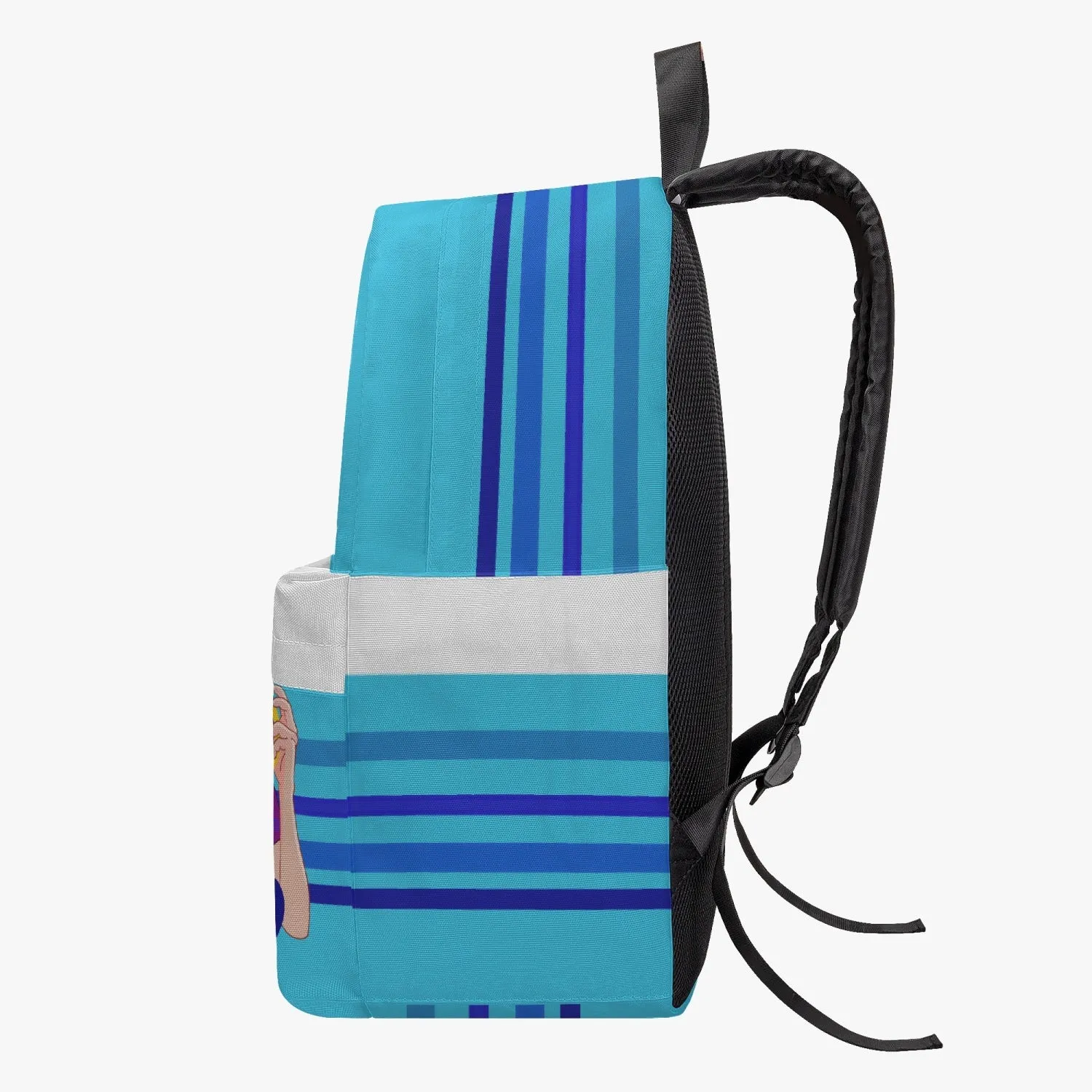 GLOBAL FREEDOM UNITED© Men Anti Fascism & Racism EU BLUE EUROPE All-over-print Canvas Backpack
