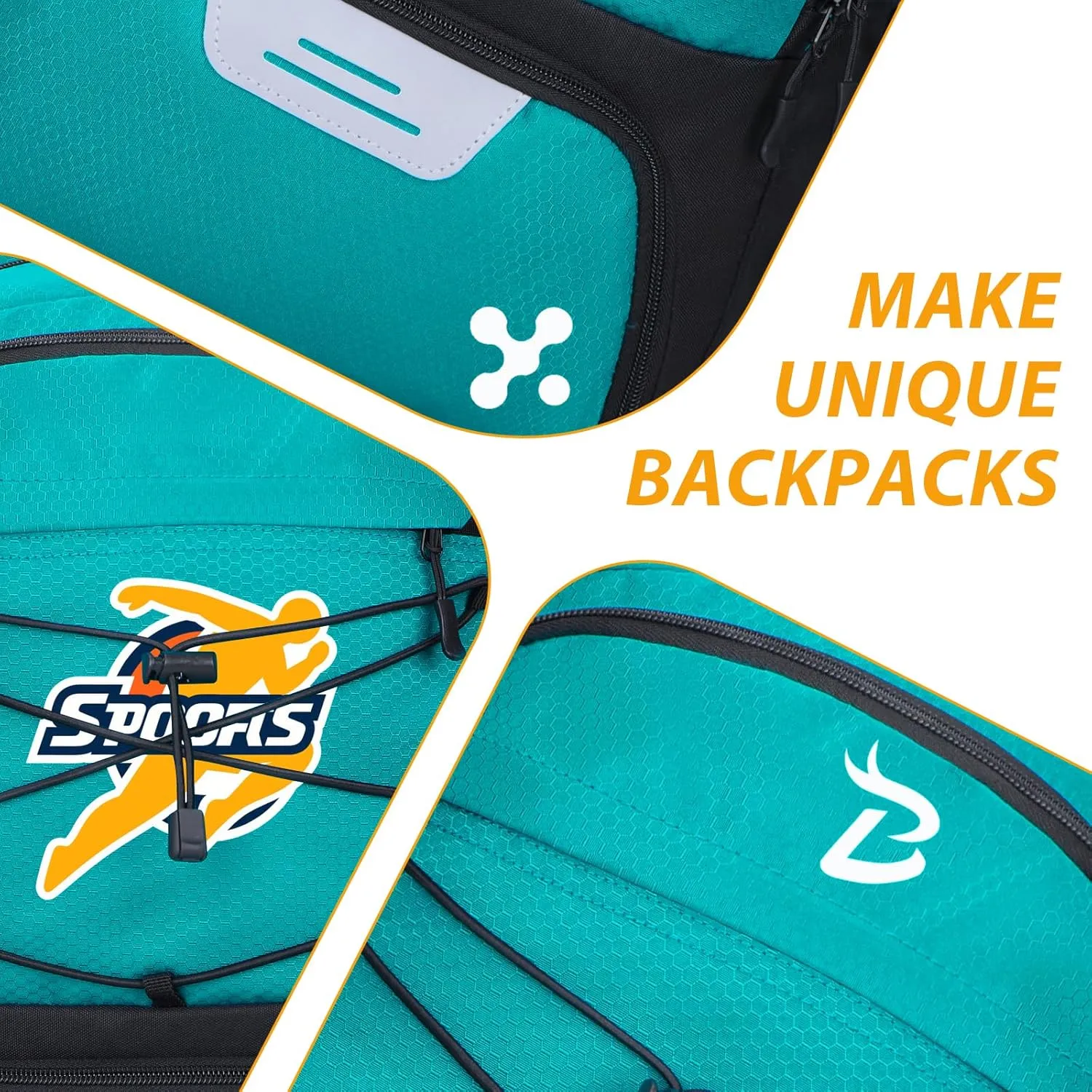 Goloni Soccer Backpack,Soccer Bag with Ball Holder & Shoe Compartment,Large Sports Bag for Basketball, Volleyball,Football