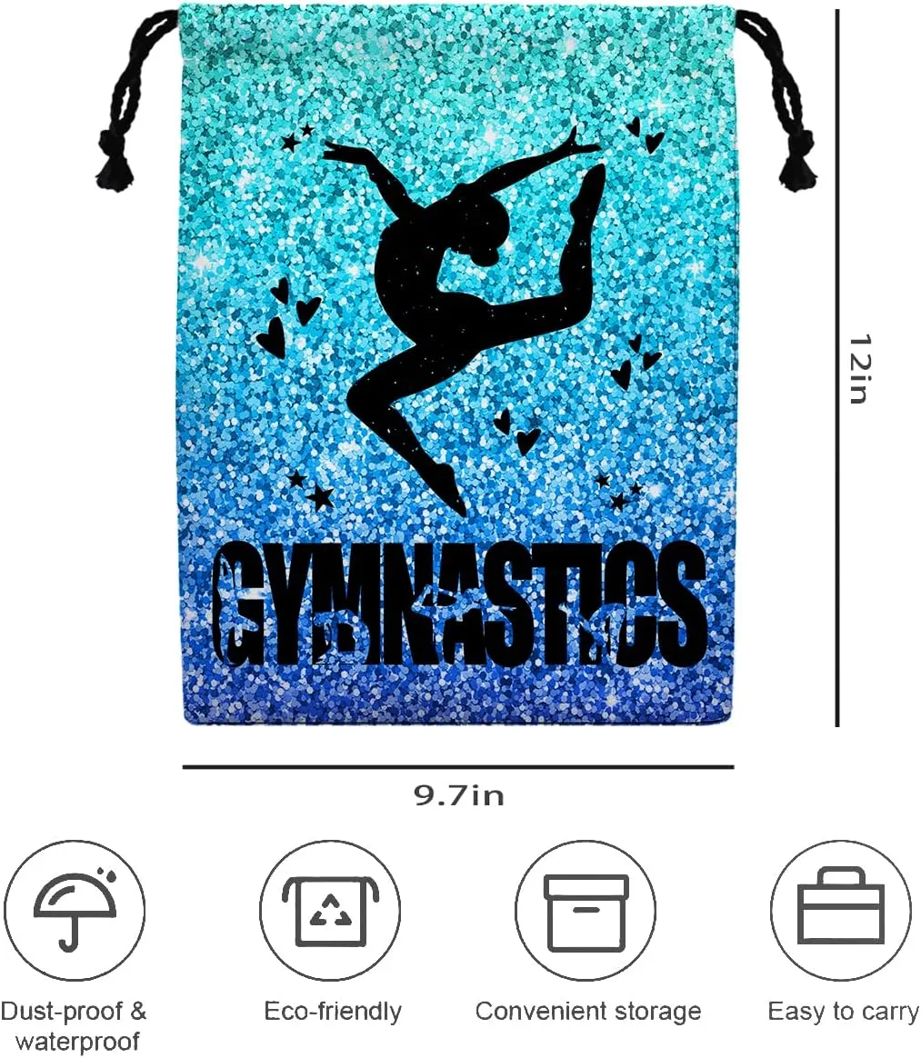 Gymnastics Drawstring Grip Bags Small Drawstring Bag Waterproof Gym Storage Pouch For Holding Gymnastics Grips