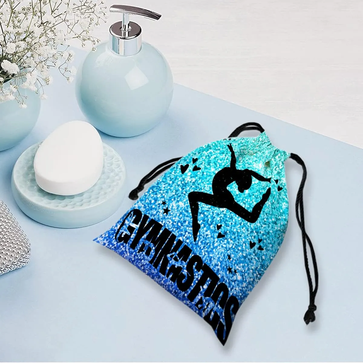 Gymnastics Drawstring Grip Bags Small Drawstring Bag Waterproof Gym Storage Pouch For Holding Gymnastics Grips