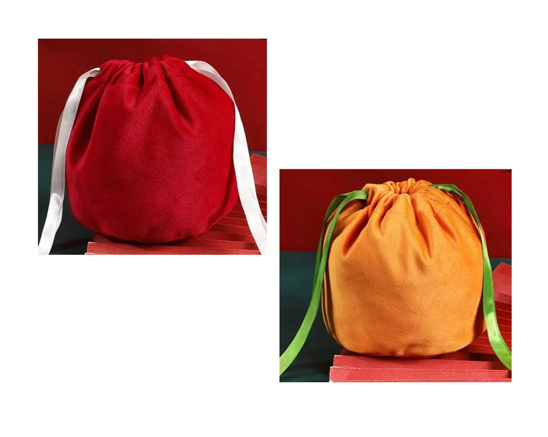 Halloween Velvet drawstring bags / pouch  various