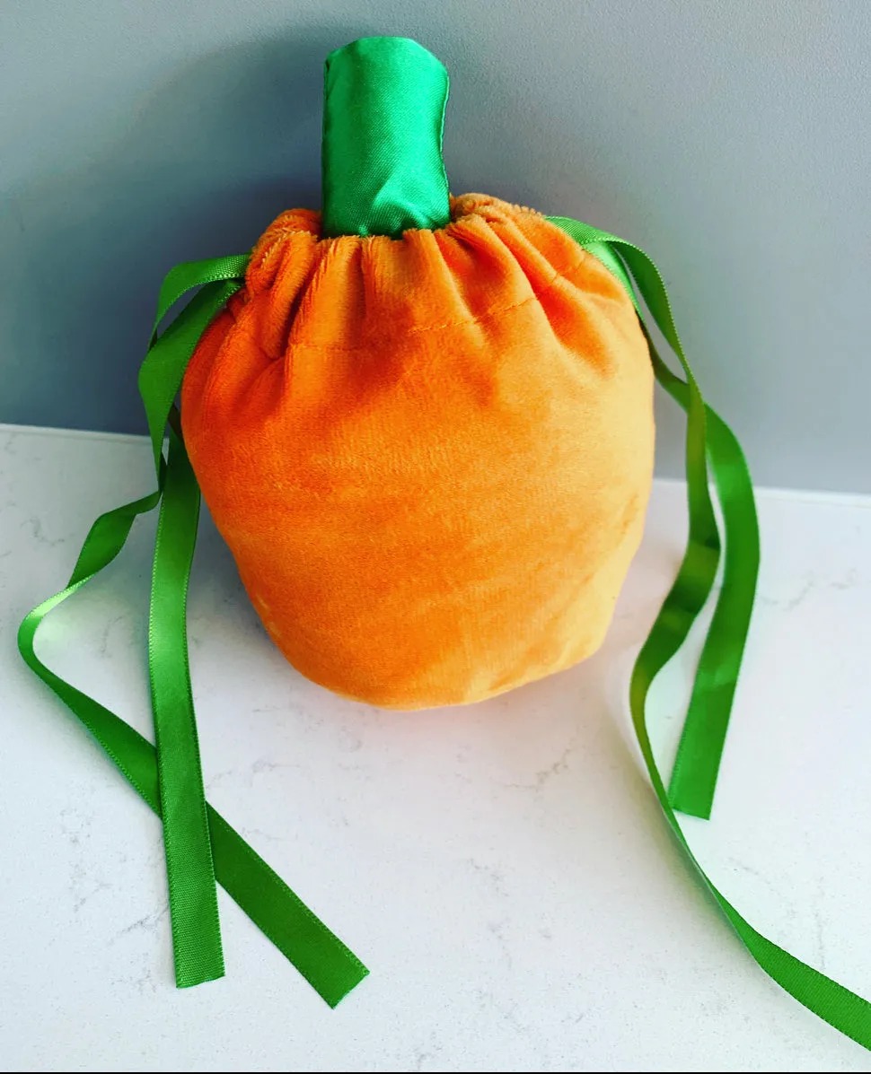 Halloween Velvet drawstring bags / pouch  various