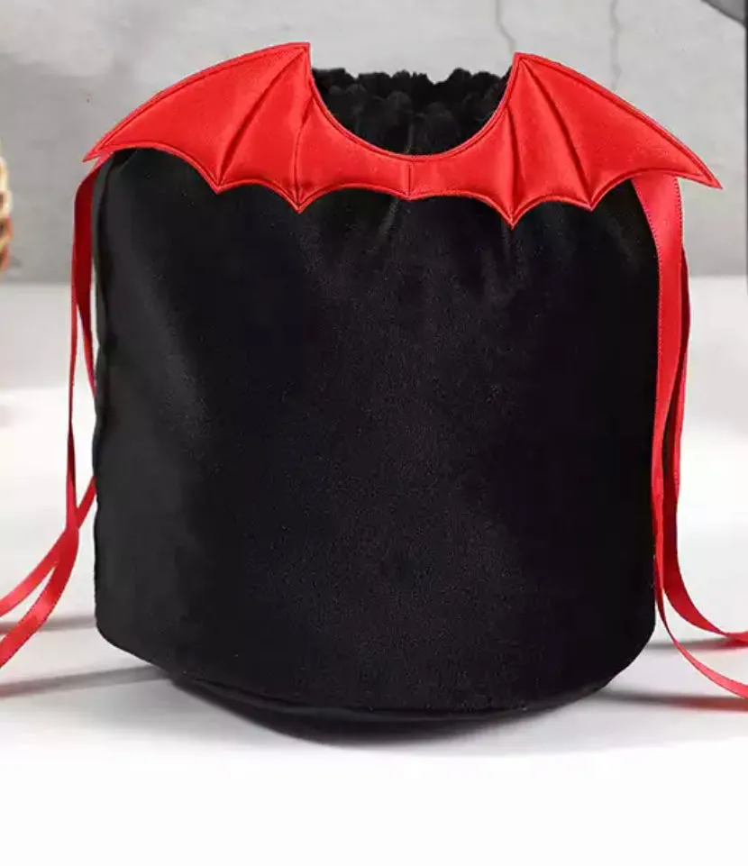 Halloween Velvet drawstring bags / pouch  various