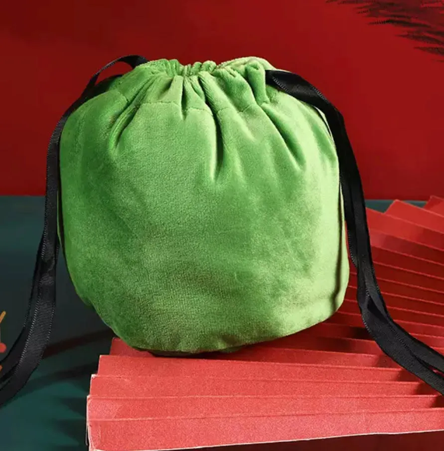 Halloween Velvet drawstring bags / pouch  various