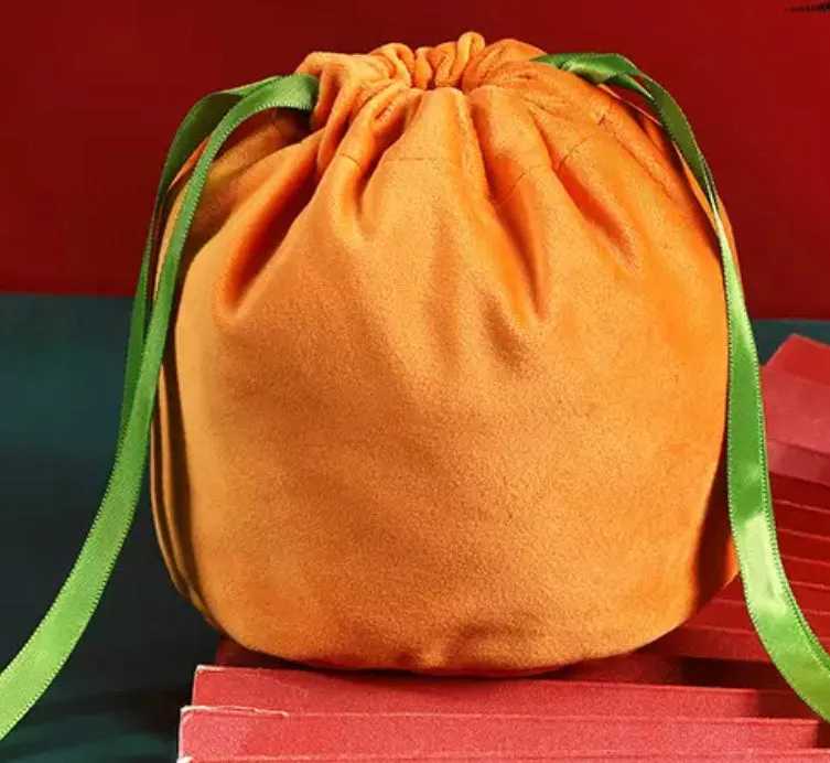 Halloween Velvet drawstring bags / pouch  various