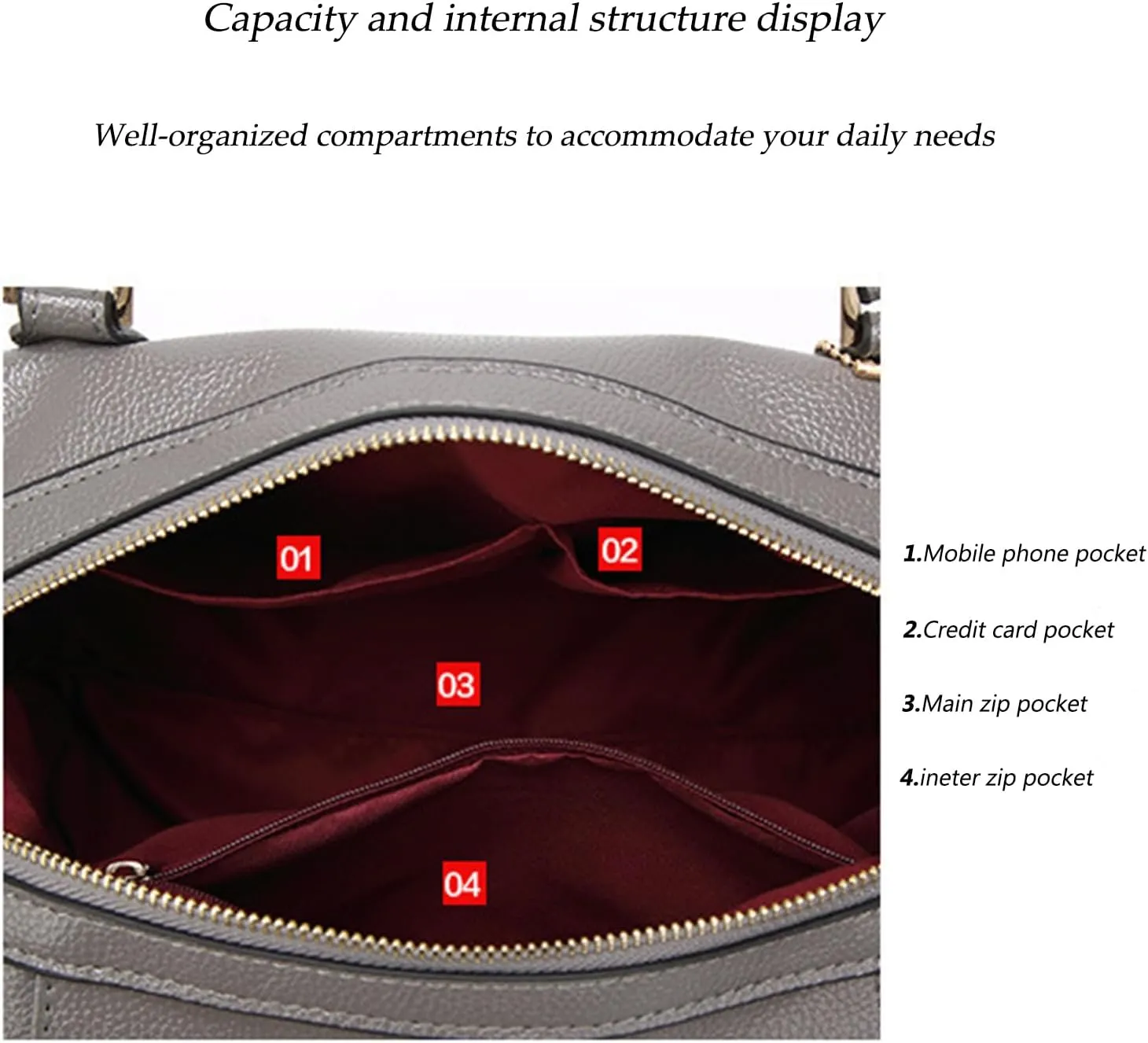 Handbags and Purses for women Vegan Leather Tote Bag for Women Satchel Shoulder Bags Travel Purse with Compartments