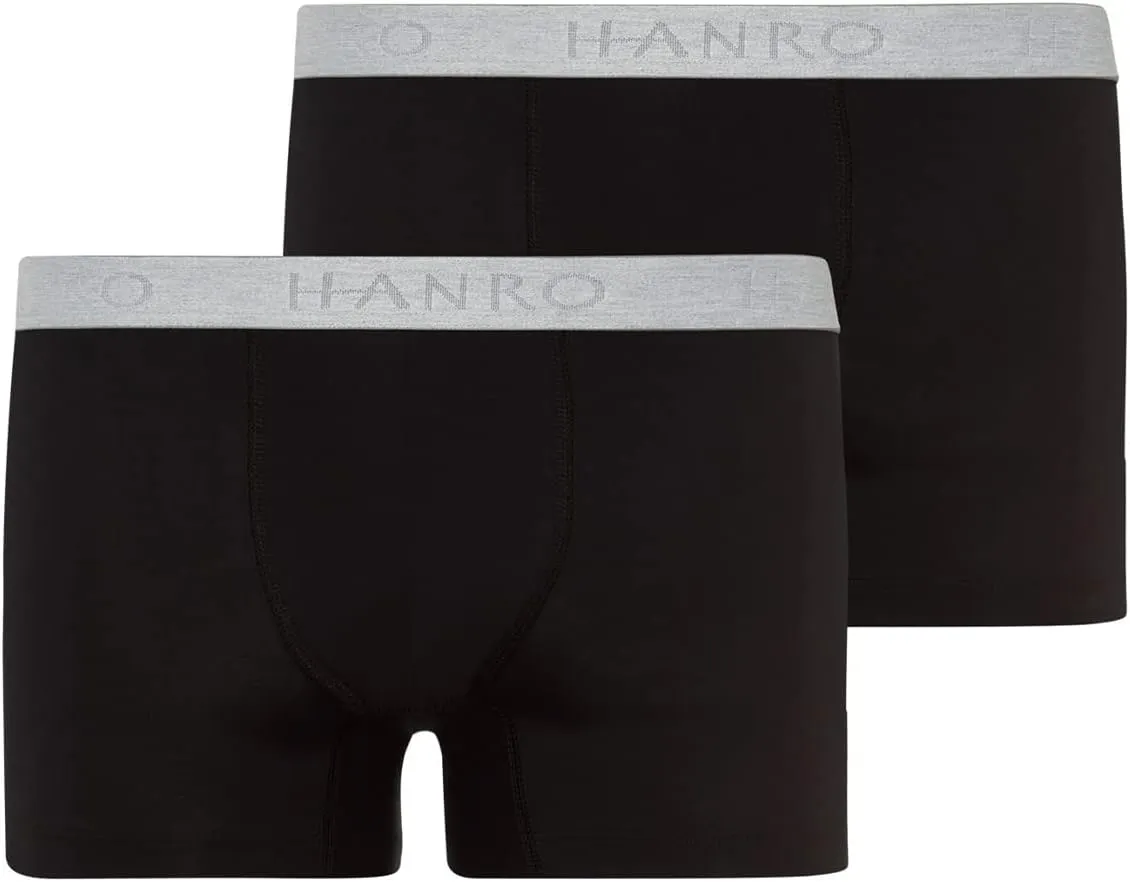 Hanro Men's Cotton Essentials 2-Pack Boxer Brief