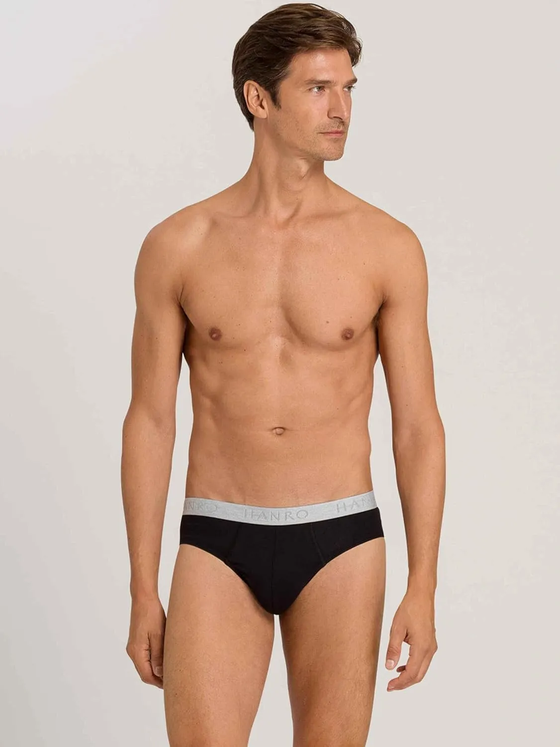 Hanro Men's Cotton Essentials 2-Pack Brief