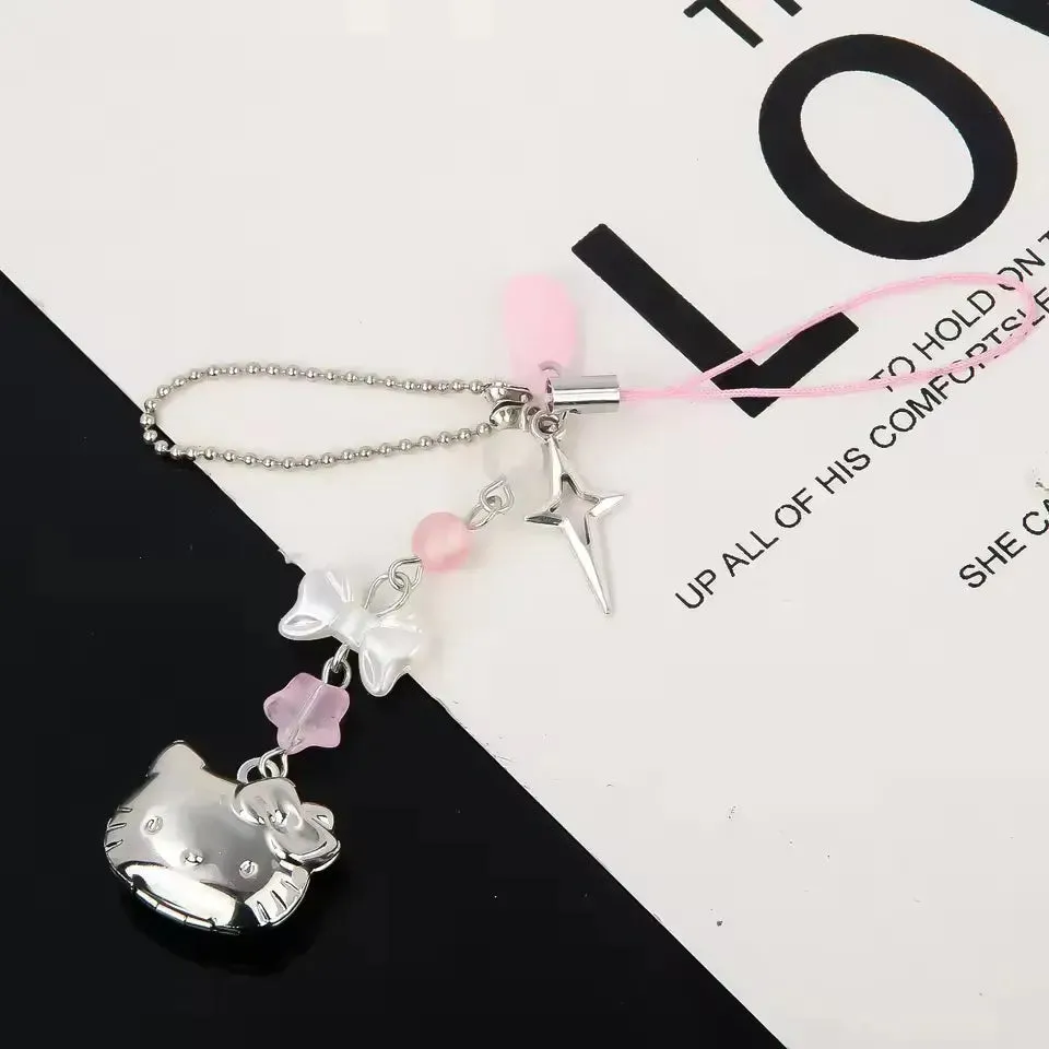 Hello Kitty Cascade Beaded Phone Charm