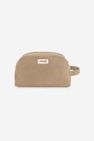 Hermel the toiletry bag - Recycled cotton Beige