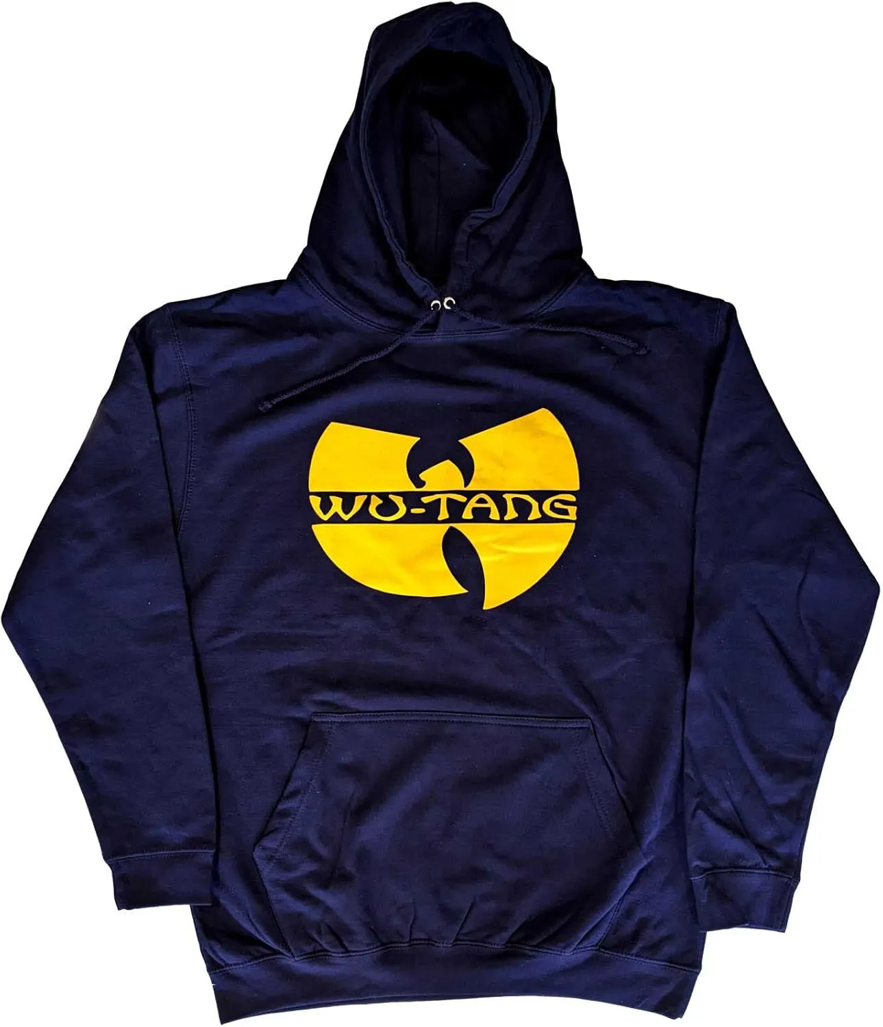 Hoodie Band Logo Official Unisex Navy Blue Pullover Size XL