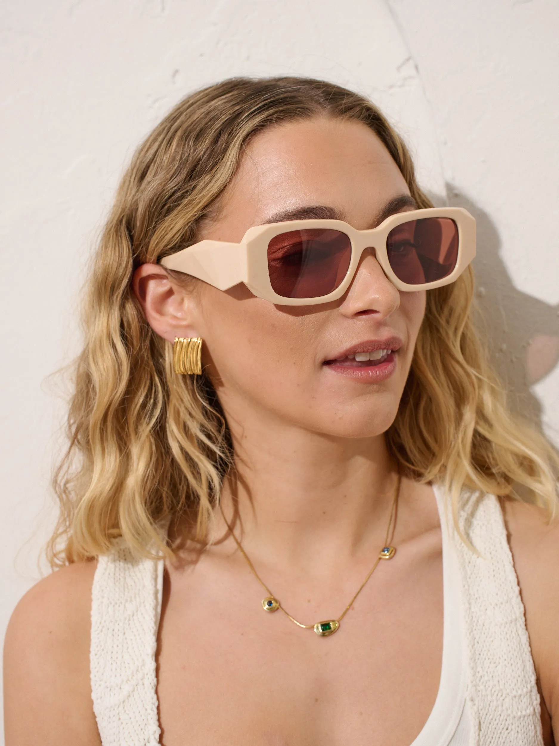 Hurley Retro Angular Sunglasses (5col)