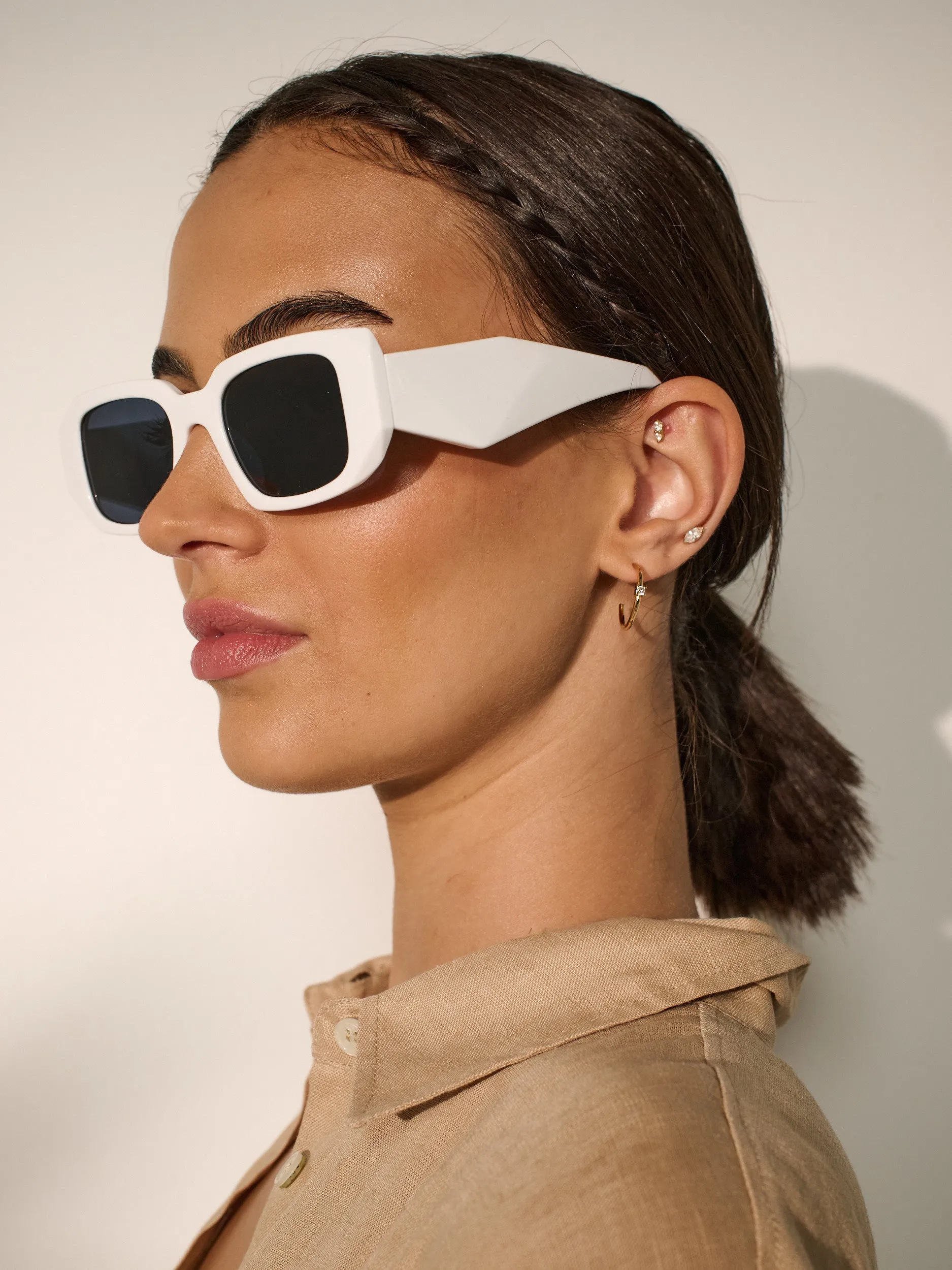 Hurley Retro Angular Sunglasses (5col)