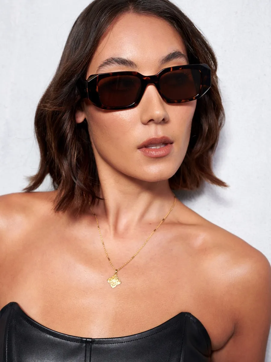 Hurley Retro Angular Sunglasses (5col)
