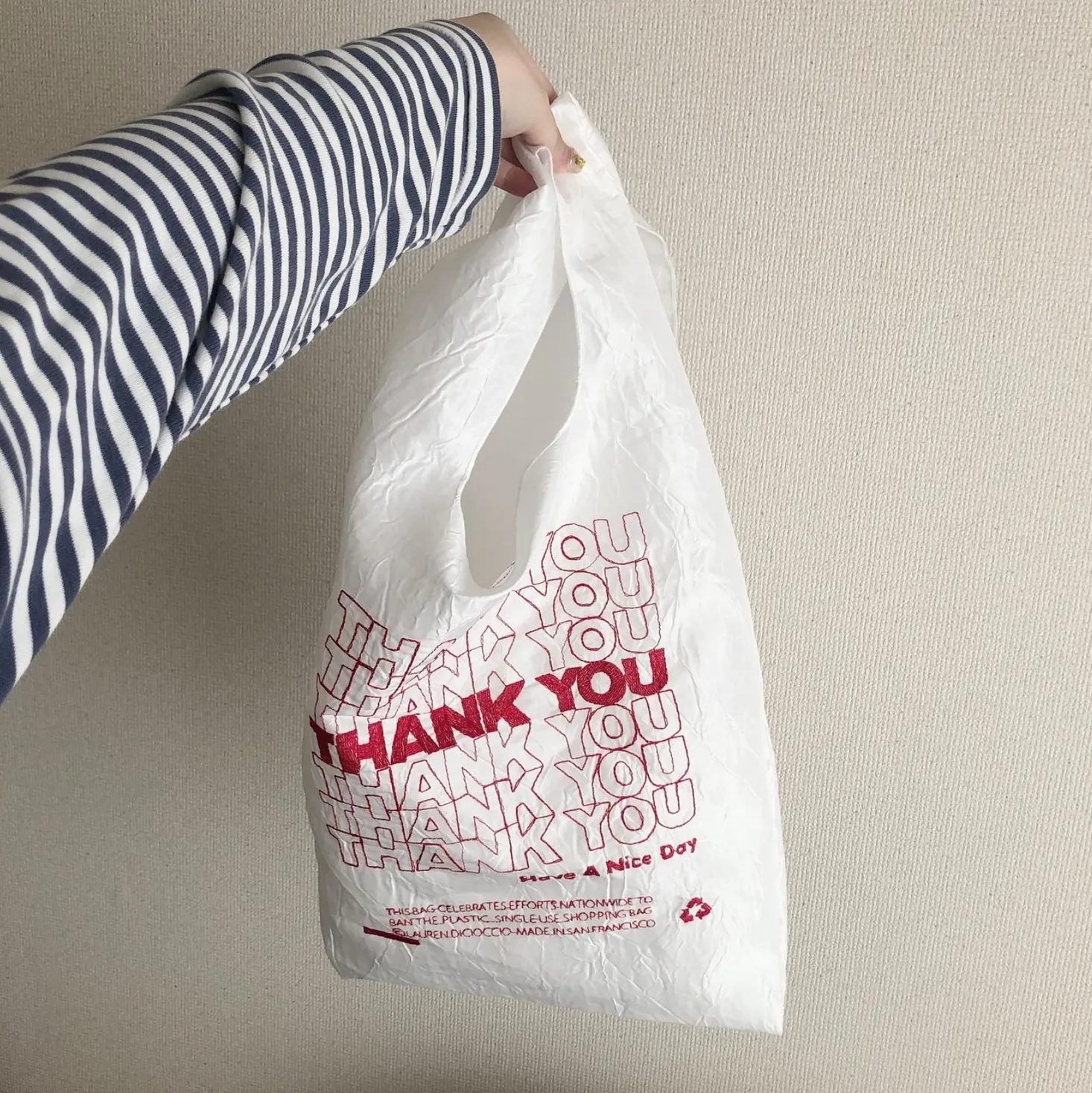 Iconic Embroidered Shopping Totes - Various Designs