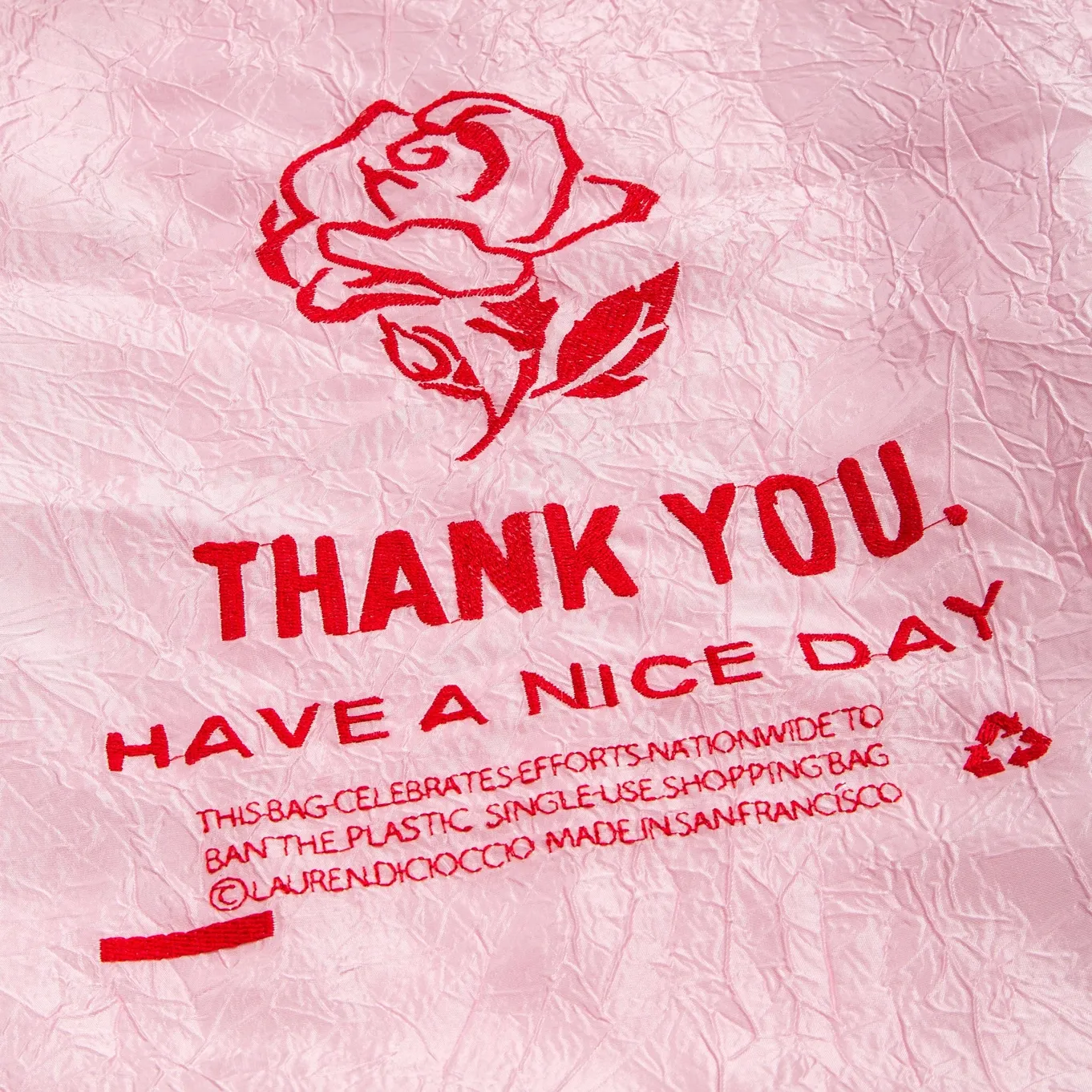 Iconic Embroidered Shopping Totes - Various Designs