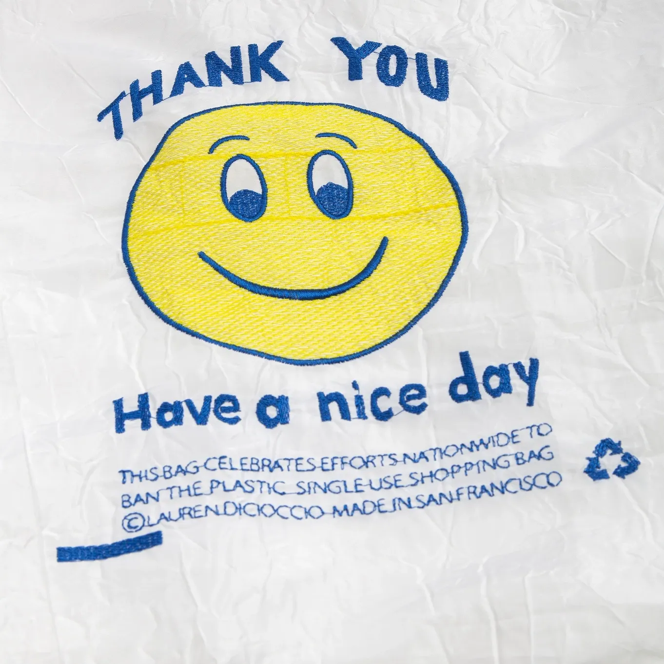 Iconic Embroidered Shopping Totes - Various Designs