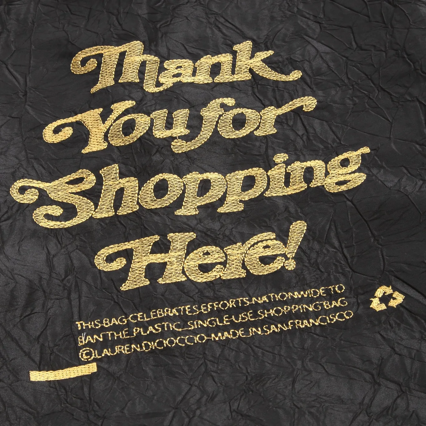 Iconic Embroidered Shopping Totes - Various Designs