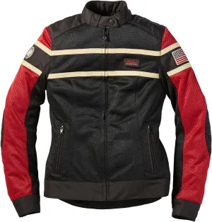 Indian Motorcycle Women's Arlington Mesh Jacket, Black