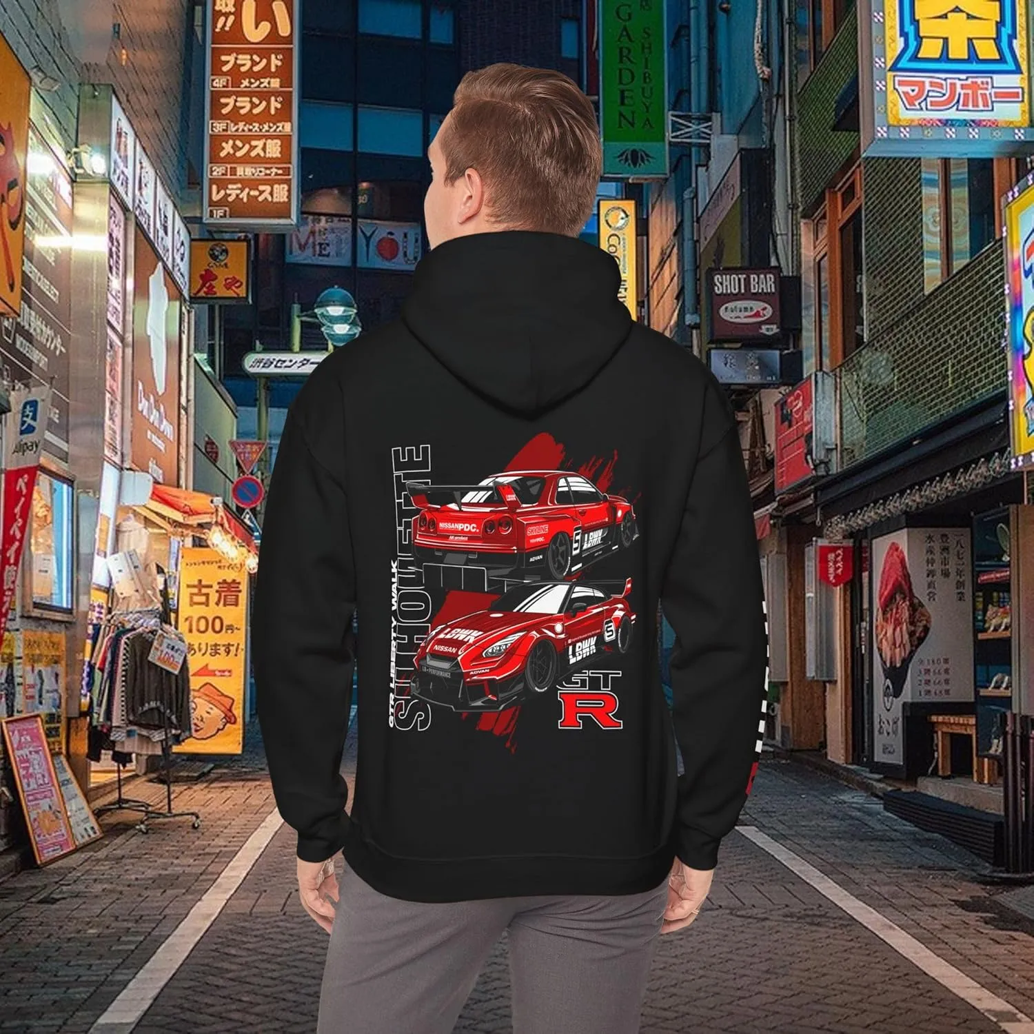 JDM R35 Liberty Walk GTR Premium Hoodie