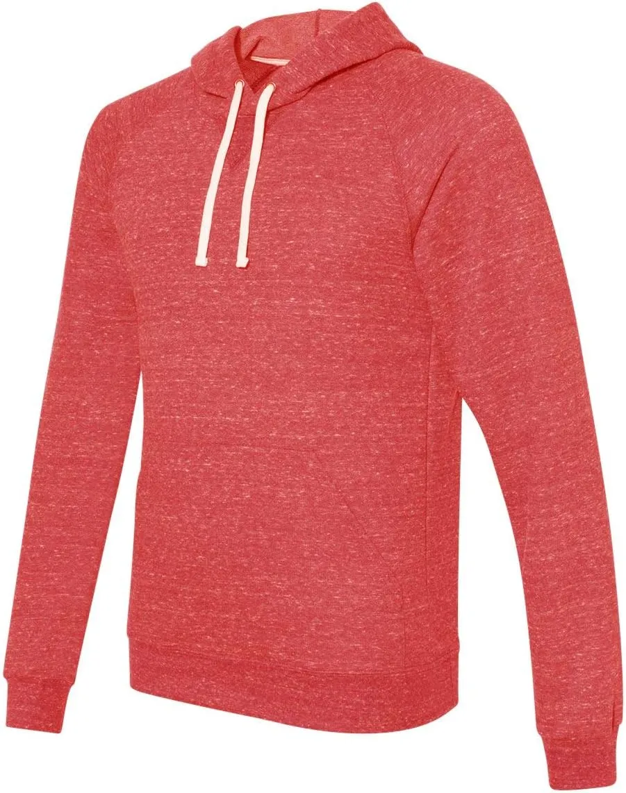 Jerzees - Snow Heather French Terry Raglan Hooded Sweatshirt - 90MR