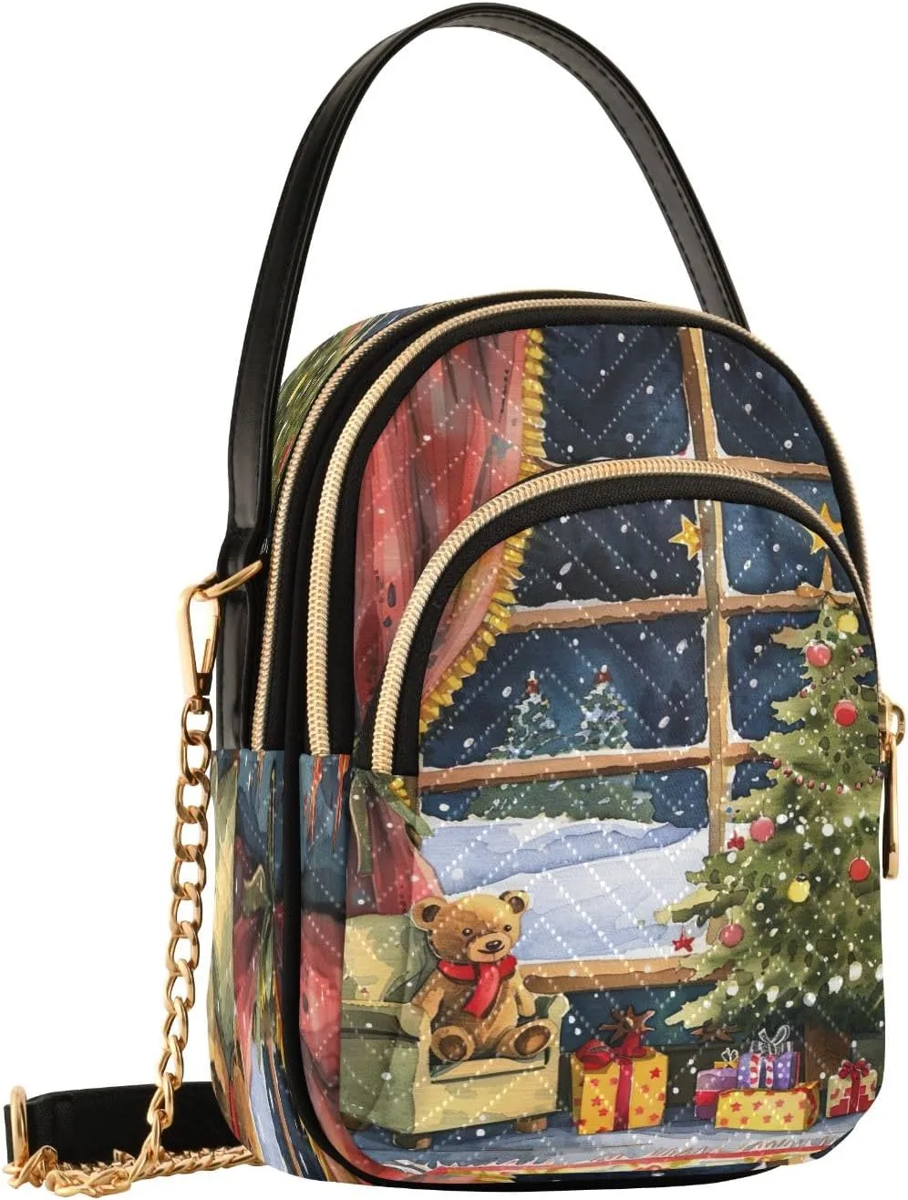 Joisal Blue Butterflies Small Purses for Women Crossbody, Shoulder Purses Trendy Handbag for Women, Small Cell Phone Purse