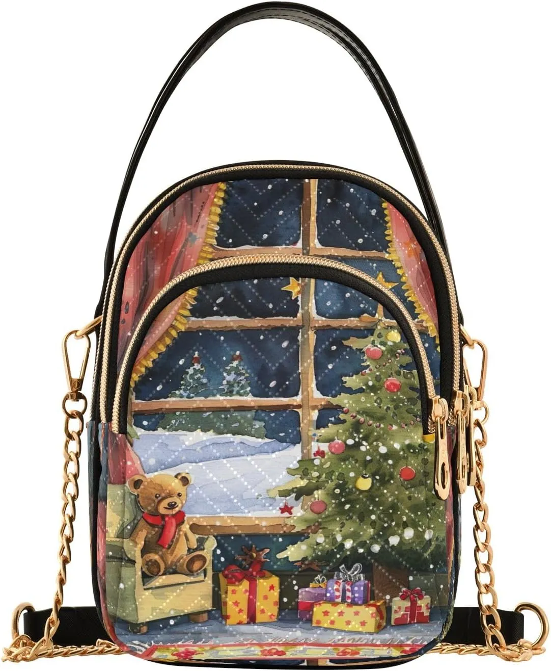 Joisal Blue Butterflies Small Purses for Women Crossbody, Shoulder Purses Trendy Handbag for Women, Small Cell Phone Purse