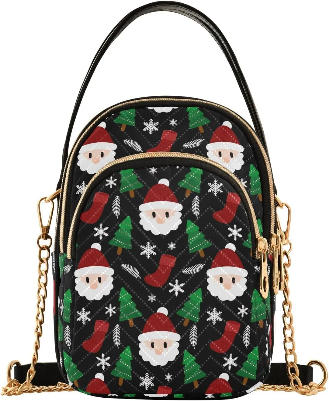 Joisal Bright Festive Neon Stars Anti Theft Crossbody Bags for Women, Summer Handbags Trendy Cellphone Crossbody Purse
