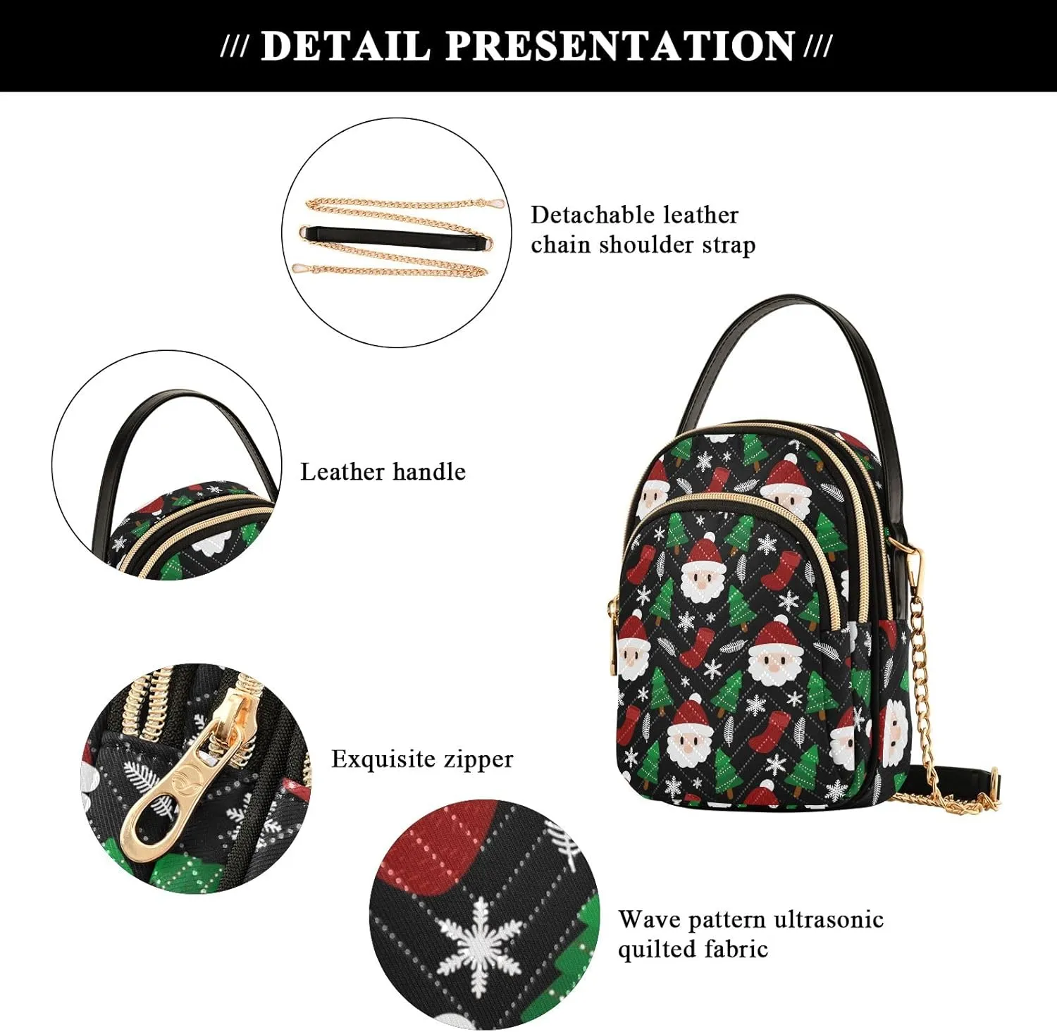 Joisal Bright Festive Neon Stars Anti Theft Crossbody Bags for Women, Summer Handbags Trendy Cellphone Crossbody Purse
