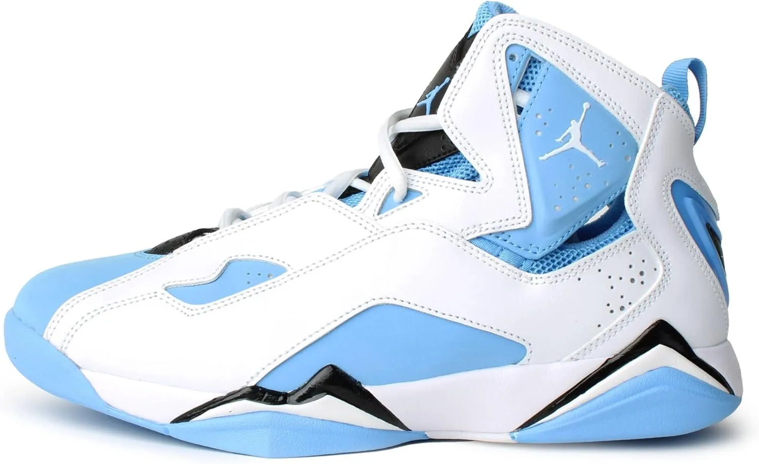 Jordan Men's True Flight White/University Blue-Black (342964 140) - 10